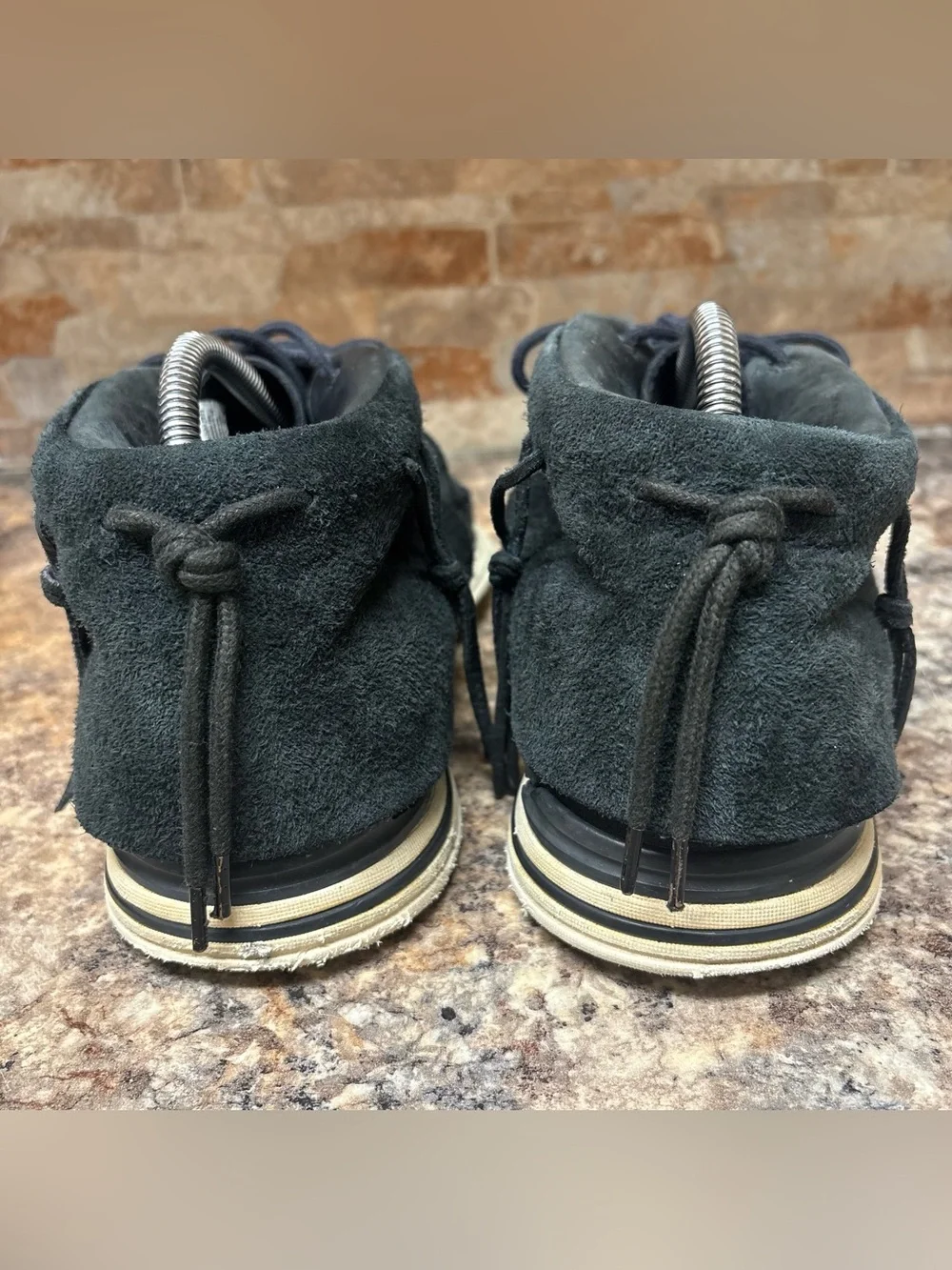 Visvim FBT Shaman Lhamo Folk Mid Black size 9